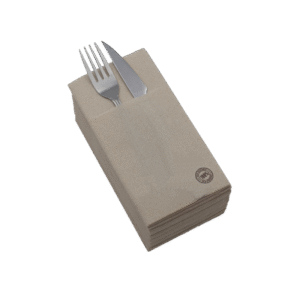 SERVILLETA NATURAL 40X40 KANGURO