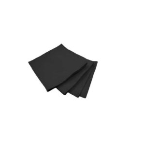 SERVILLETA 20X20 P.P 2 CAPAS NEGRA