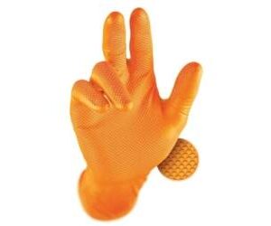 GUANTE NITRILO EXTREME GRIP NARANJA