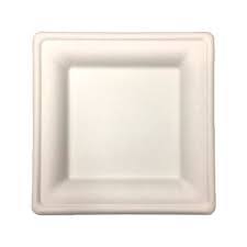 Plato bagazo cuadrado