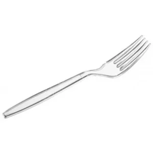 Tenedor transparente